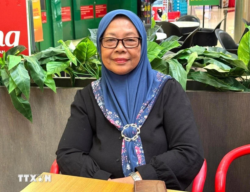 Prof. Ruhanas Harun of the National Defence University of Malaysia (Photo: VNA)