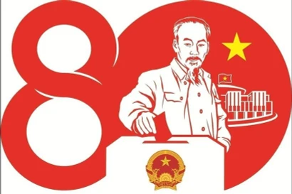 Official logo for 80th anniversary of Vietnam’s first general election unveiled 