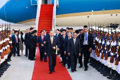 General Secretary To Lam begins State visit to Cambodia