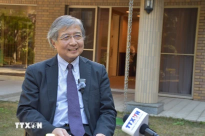 Professor Toshiro Nishizawa of the University of Tokyo (Photo: VNA)