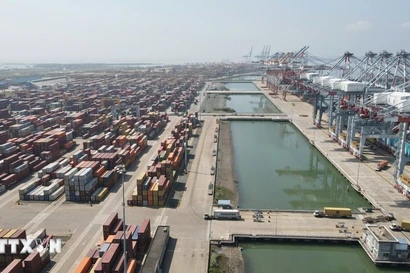Cai Mep-Thi Vai port in Ho Chi Minh City. (Photo: VNA)