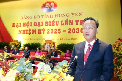 Nguyen Huu Nghia, member of the Party Central Committee and Secretary of the Party Committee of Hung Yen province in the 2020–2025 tenure, has been assigned to hold the Secretary position for the 2025–2030 tenure. (Photo: VNA)