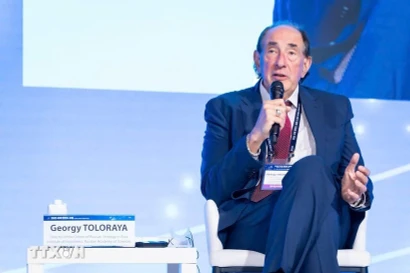 Prof. George Toloraya, Director of the Centre for Russian Strategy in Asia at the Institute of Economics of the Russian Academy of Sciences. (Photo published by VNA)
