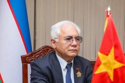 Alisher Rustamovich Mukhamedov, President of the Uzbekistan–Vietnam Friendship Association. (Photo: VNA)