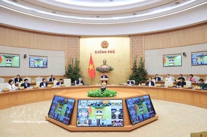 An overview of the Government’s regular meeting on March 4. (Photo: VNA)