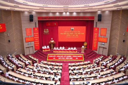 At the closing ceremony of the 8th Congress of the Central Public Security Party Organisation (Photo: VNA)