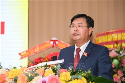 Secretary of the An Giang provincial Party Committee Nguyen Tien Hai. (Photo: VNA)