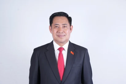 Secretary of the Party Committee of Laos’ Champasak province Alounxay Sounnalath (Photo: VNA)