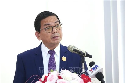 Dr. Kin Phea, Director of the International Relations Institute under the Royal Academy of Cambodia (RAC). (Photo: VNA)