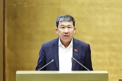 Vu Hai Ha, a member of the Party Central Committee and Deputy Secretary of the NA Party Committee. (Photo: VNA)