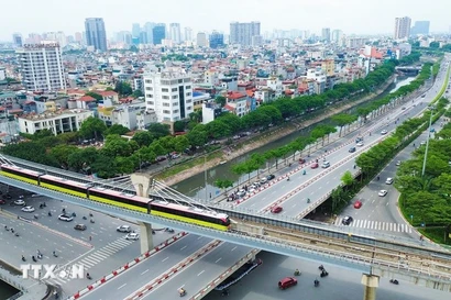 The renovation project is expected to revitalise the To Lich River, improving the urban landscape and living environment in Hanoi. (Photo: VNA)