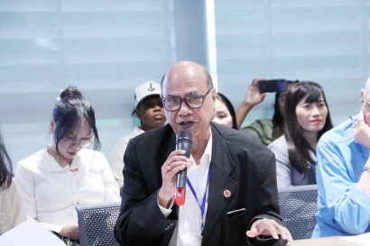 Pallab Sengupta, President of the World Peace Council. (Photo: VNA)