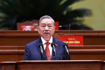 General Secretary of the 14th Central Committee of the Communist Party of Vietnam To Lam (Photo: VNA)