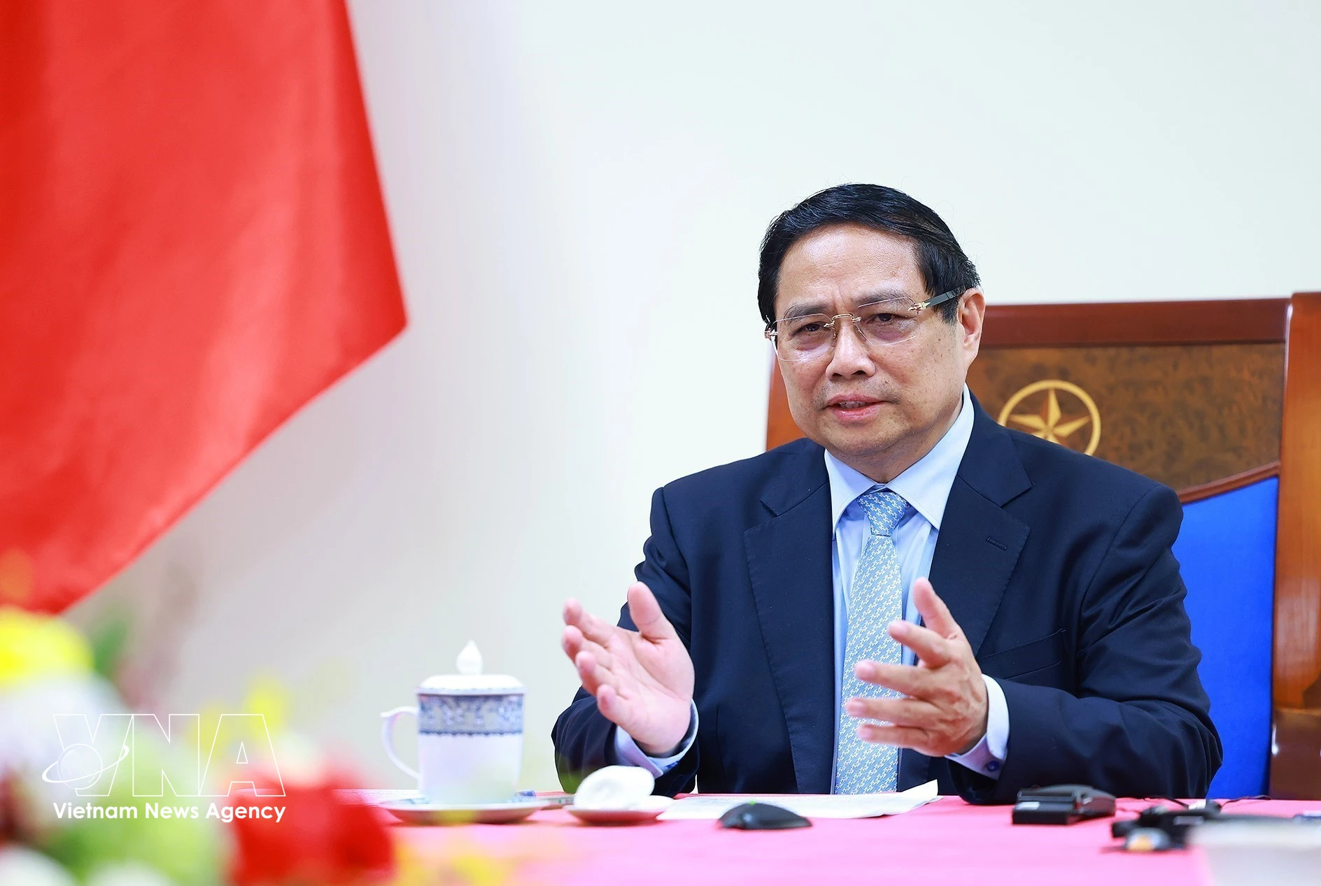 Prime Minister Pham Minh Chinh (Photo: VNA)