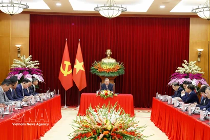 Vietnam pledges partnership to develop resilient, green supply chains: Party leader