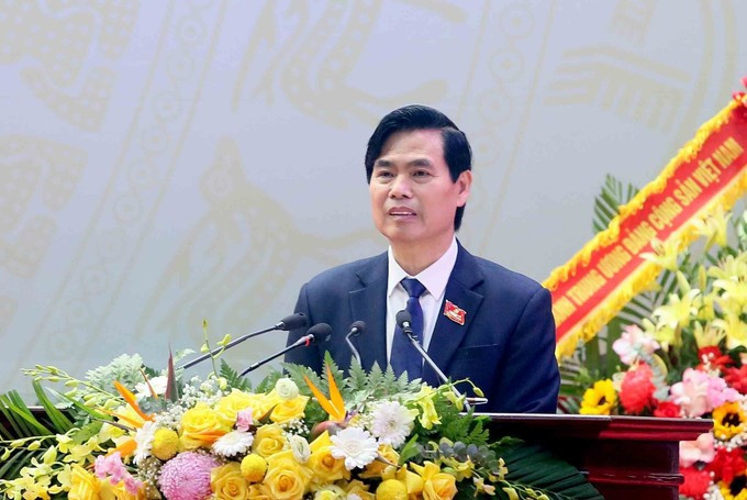 Hoang Quoc Khanh, Secretary of the 15th Son La provincial Party Committee in 2020–2025, is re-elected as Secretary of the provincial Party Committee for the 2025-2030 tenure. (Photo: VNA) hoang-quoc-khanh.jpg