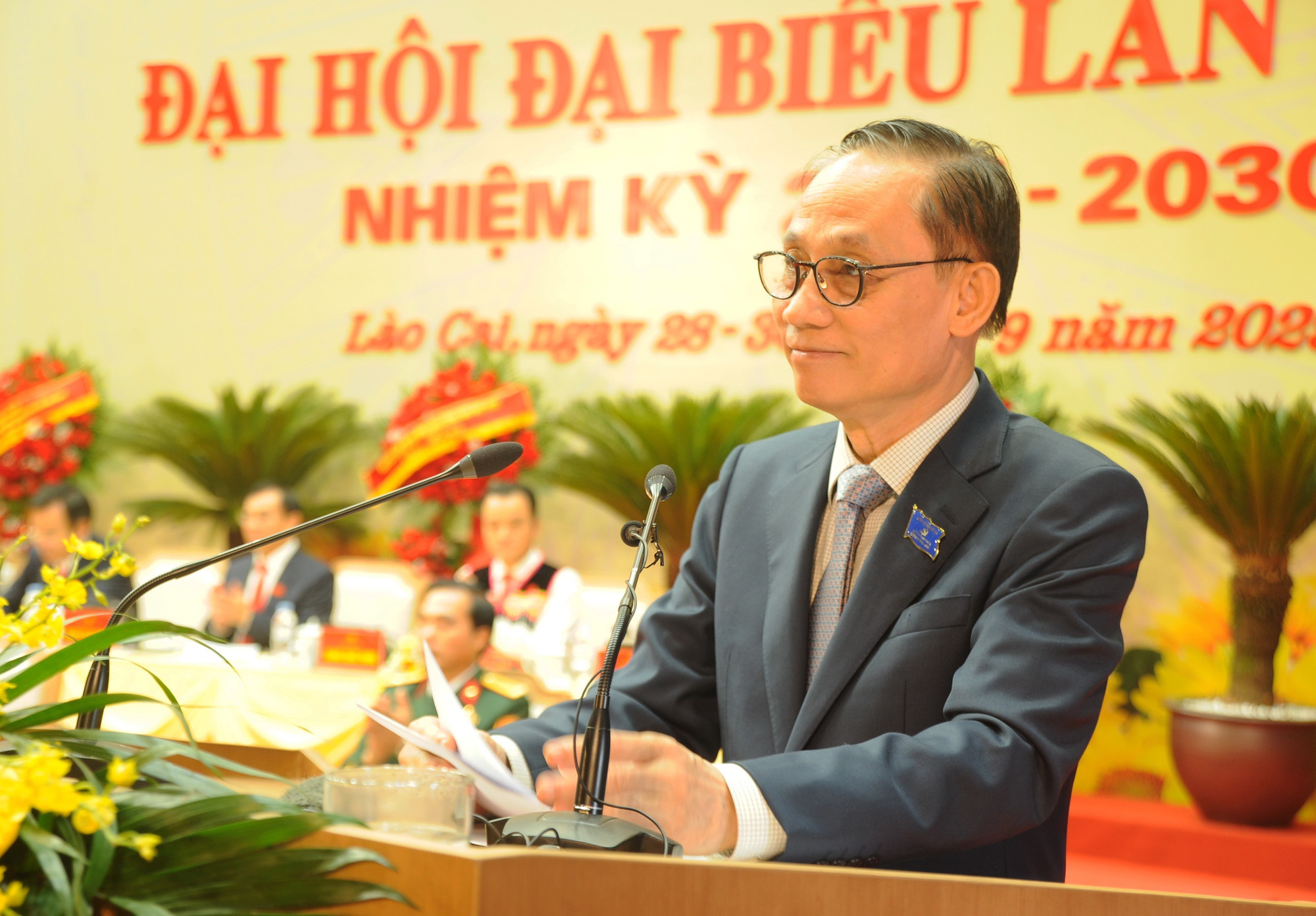 Acting Foreign Minister Le Hoai Trung speaks at the event (Photo: VNA) le-hoai-trung.jpg
