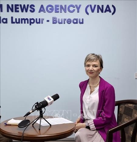 Dr. Julia Roknifard, a senior lecturer in international relations at Taylor's University (Malaysia) (Photo: VNA)