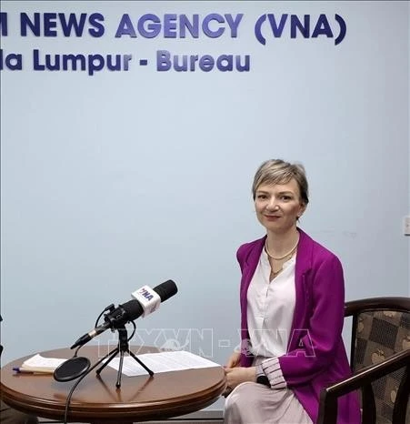 Dr. Julia Roknifard, a senior lecturer in international relations at Taylor's University (Malaysia) (Photo: VNA)