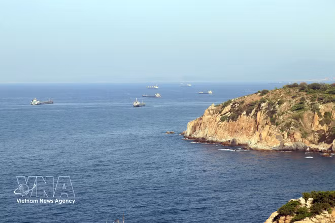 The Ca Na general port in Ca Na commune, Khanh Hoa province, will serve as a transshipment hub for the development of the renewable energy industry and services centre. (Photo: VNA)