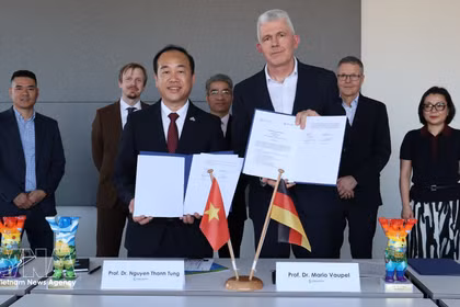Vietnamese, German universities cooperate to advance high-quality workforce training