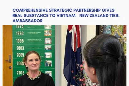 Comprehensive Strategic Partnership gives real substance to Vietnam – New Zealand ties: Ambassador