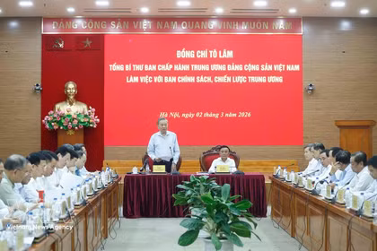 Party chief urges master blueprint for double-digit growth through 2045 