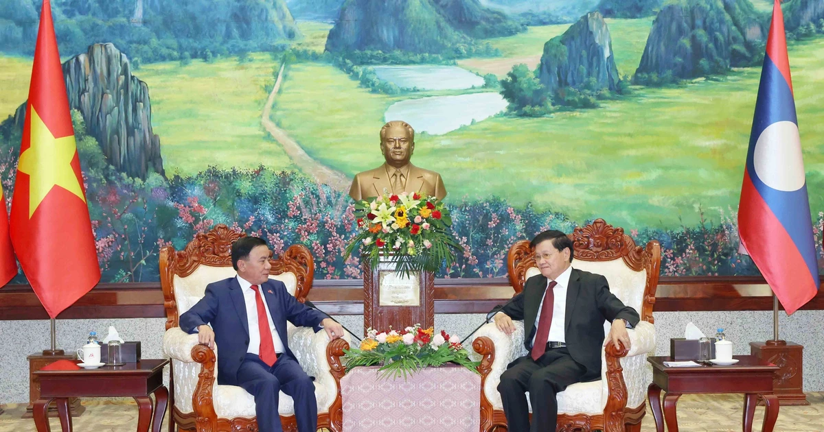 Key Vietnamese Party official meets with top Lao leader in Vientiane
