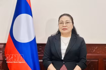Lao Ambassador to Vietnam Khamphao Ernthavanh. Photo: VNA
