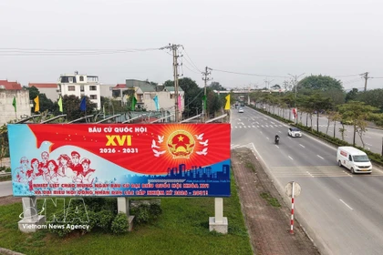 The election of deputies to the 16th National Assembly and People’s Councils at all levels for the 2026–2031 tenure is scheduled for May 15, 2026 (Photo: VNA)