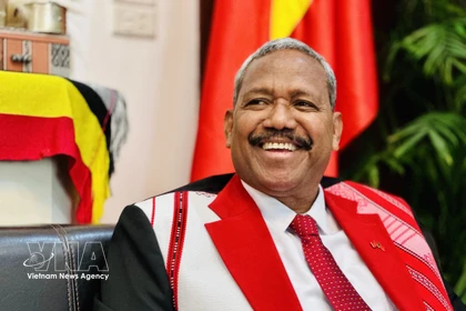 Ambassador of Timor Leste to Vietnam João Pereira (Photo: VNA)