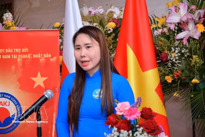 Le Thuong, Chairwoman of the Vietnamese Association in the Kansai region, Japan. (Photo: VNA)