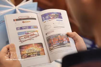 A handbook on combating fake news and misinformation on the Internet (Photo: VNA)