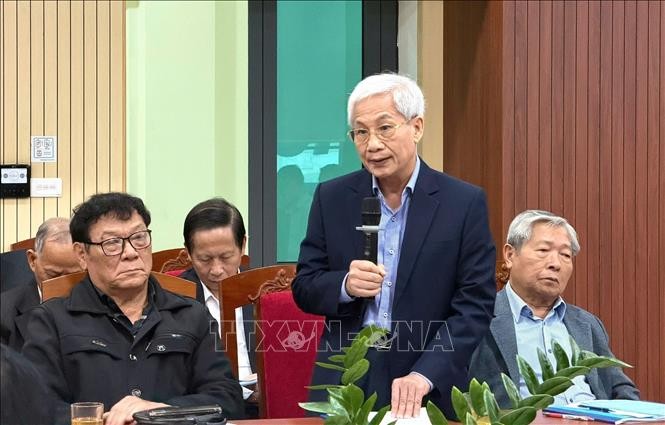 Professor Dr. Dao Xuan Hoc, President of the Vietnam Irrigation Association (Photo: VNA)