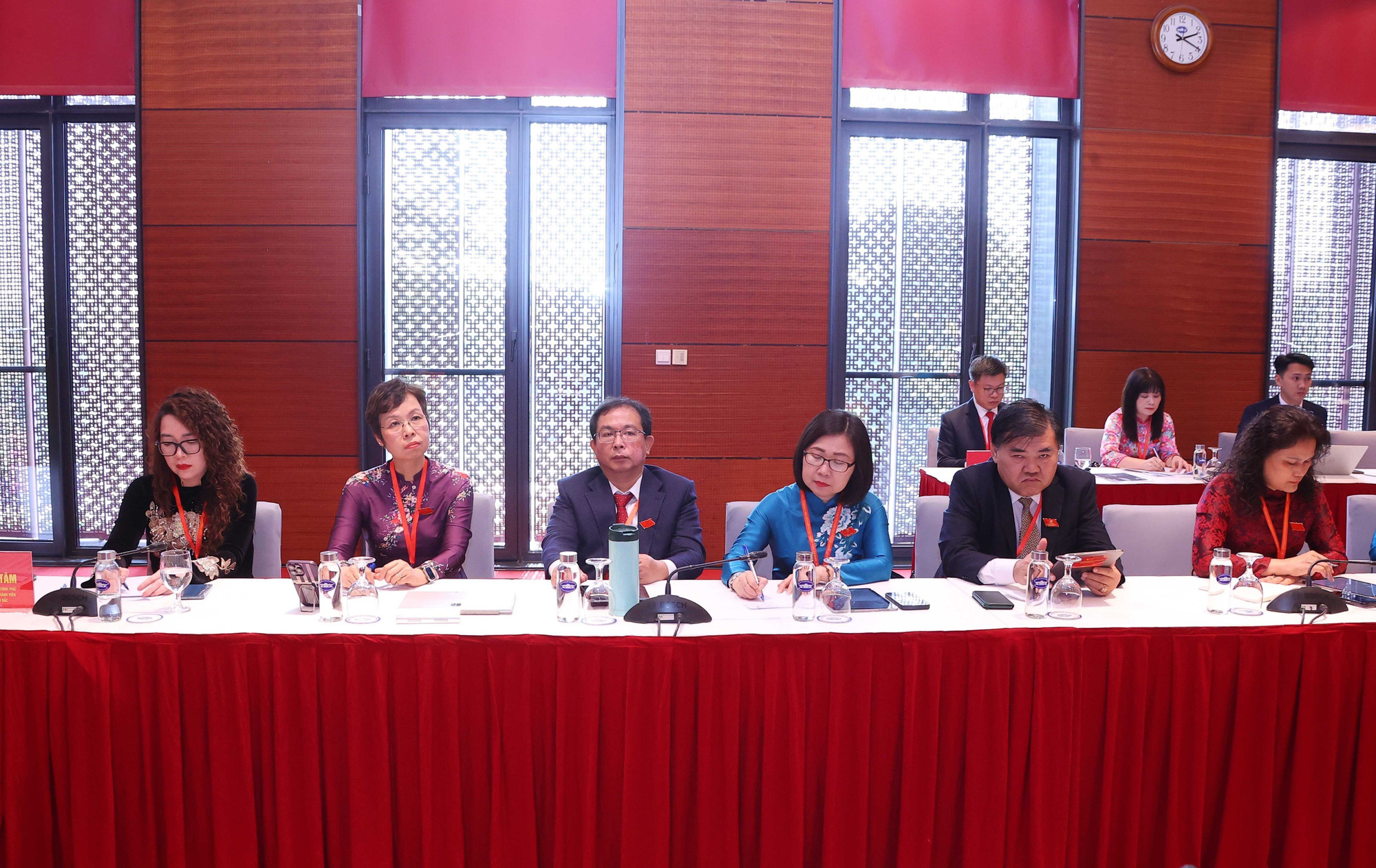 Delegates of the Vietnam News Agency's Party Organisation join a group discussion at the preparatory session of the first Congress of the Government’s Party Organisation on October 12, 2025 (Photo: VNA) Delegates of the Vietnam News Agency's Party Organisation join a group discussion at the preparatory session of the first Congress of the Government’s Party Organisation on October 12, 2025 (Photo: VNA)