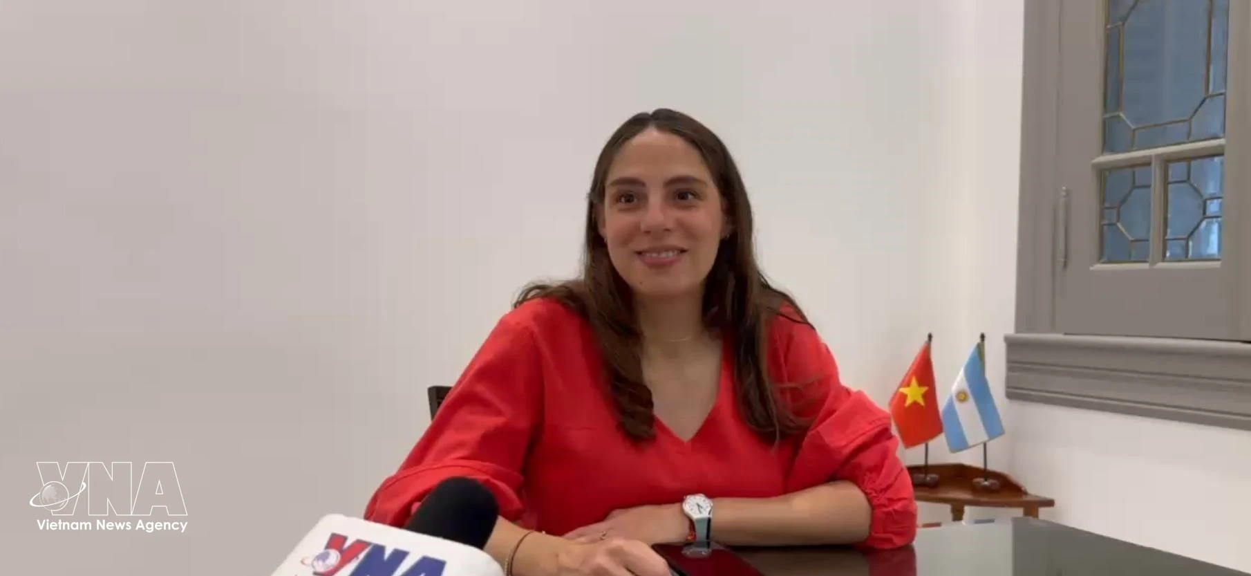 Dr. Nadia Radulovich, an international relations expert and lecturer at the Faculty of Oriental Studies of the under the University of Salvador (USAL) (Photo: VNA)