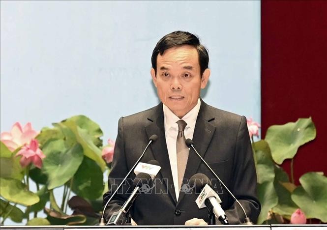 Tran Luu Quang, member of the Party Central Committee and Secretary of the Ho Chi Minh City Party Committee (Photo: VNA)