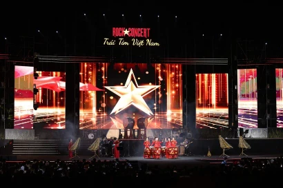 Rock Concert - The Heart of Vietnam (Photo: VNA)