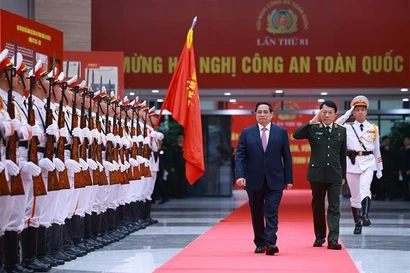 People’s Public Security Force must be firm pillar of support for people: PM