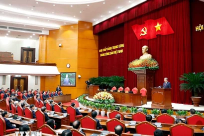 Party General Secretary To Lam addresses the 13th Party Central Committee’s 14th plenum