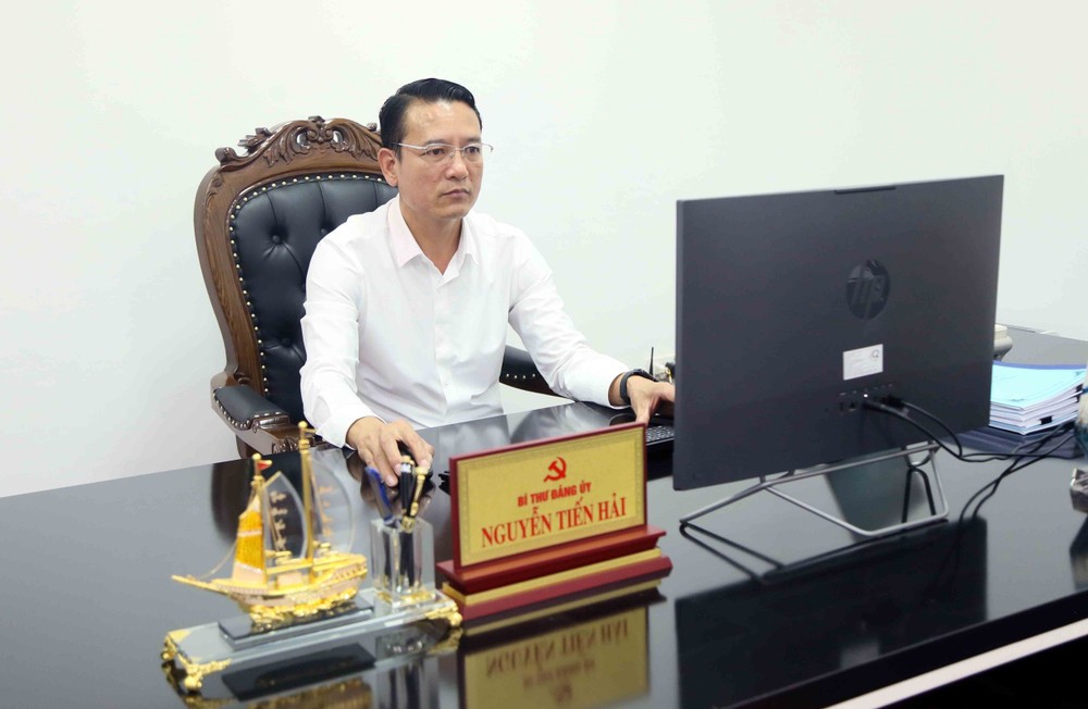 Nguyen Tien Hai, Secretary of the Party Committee of Song Ma commune, Son La province. (Photo: VNA)