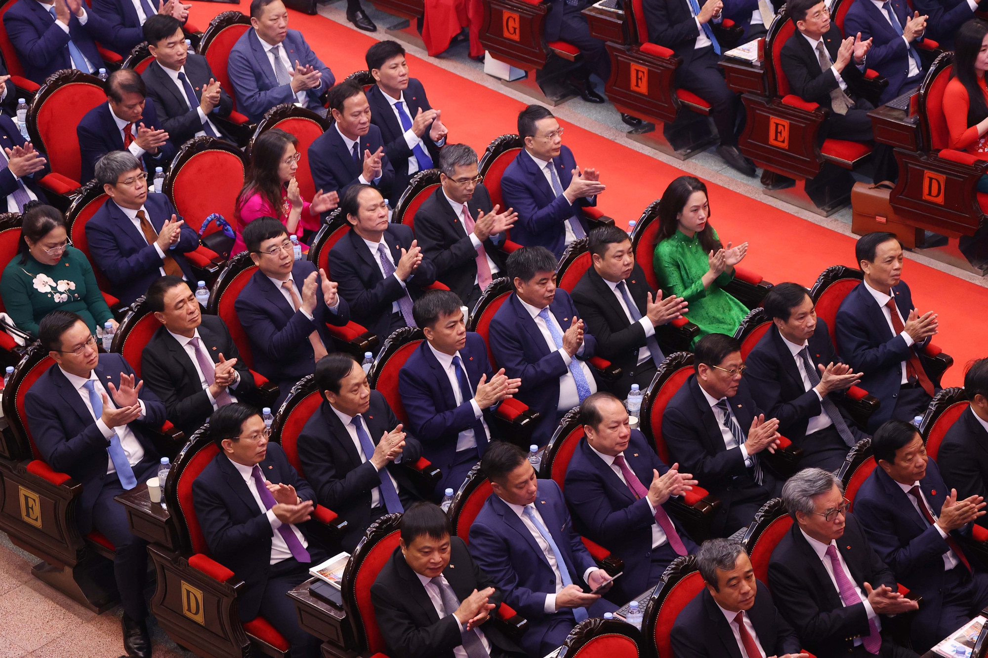Delegates at the congress. (Photo: VNA) dh-2.jpg