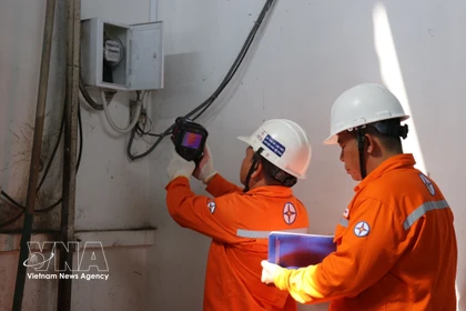 Ho Chi Minh City ensures electricity supply for more than 5,000 election sites. (Photo: VNA)