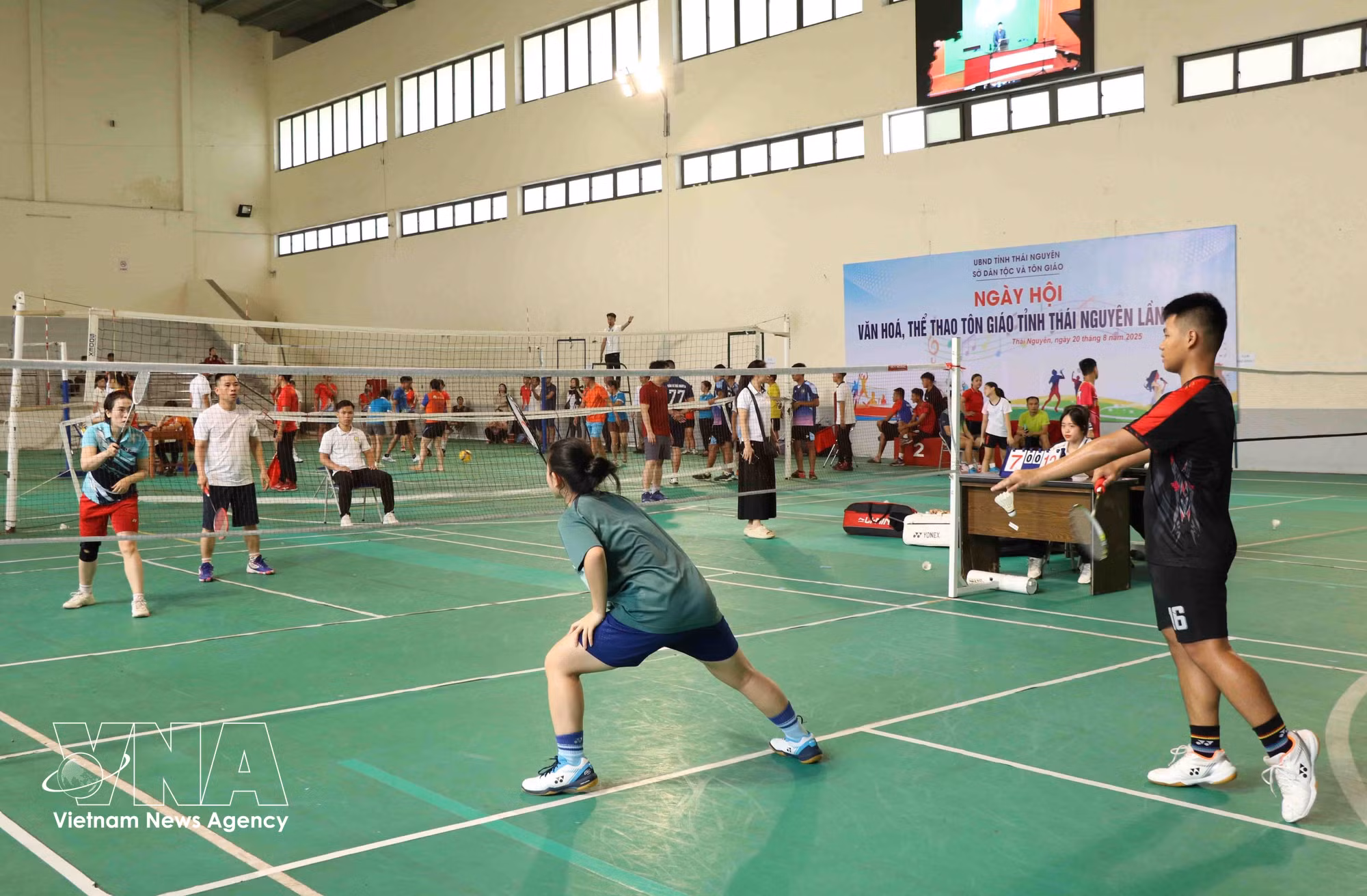 The 4th culture and sports festival of religious followers in Thai Nguyen province in 2025 (Photo: VNA)