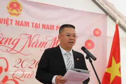 Le Hoai Nam, head of the liaison board of the Vietnamese community in South Africa (Photo: VNA)