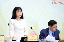 Ta Thi Yen, Vice Chairwoman of the National Assembly’s Committee for Deputy Affairs and Standing Deputy Chief of the National Election Council's Office (Photo: VNA)