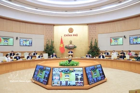 An overview of the Government’s regular meeting on March 4. (Photo: VNA)
