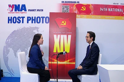 Ambassador Do Hung Viet speaks to the Vietnam News Agency (VNA) in the interview shortly after the 14th National Party Congress concluded in Hanoi on January 23. (Photo: VNA)
