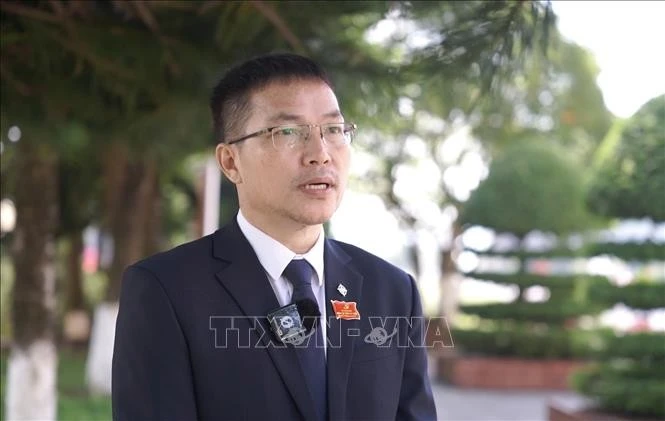 Phan Van Coc, Secretary of the Party Committee of Hua Bum commune, Lai Chau province. (Photo published by VNA)