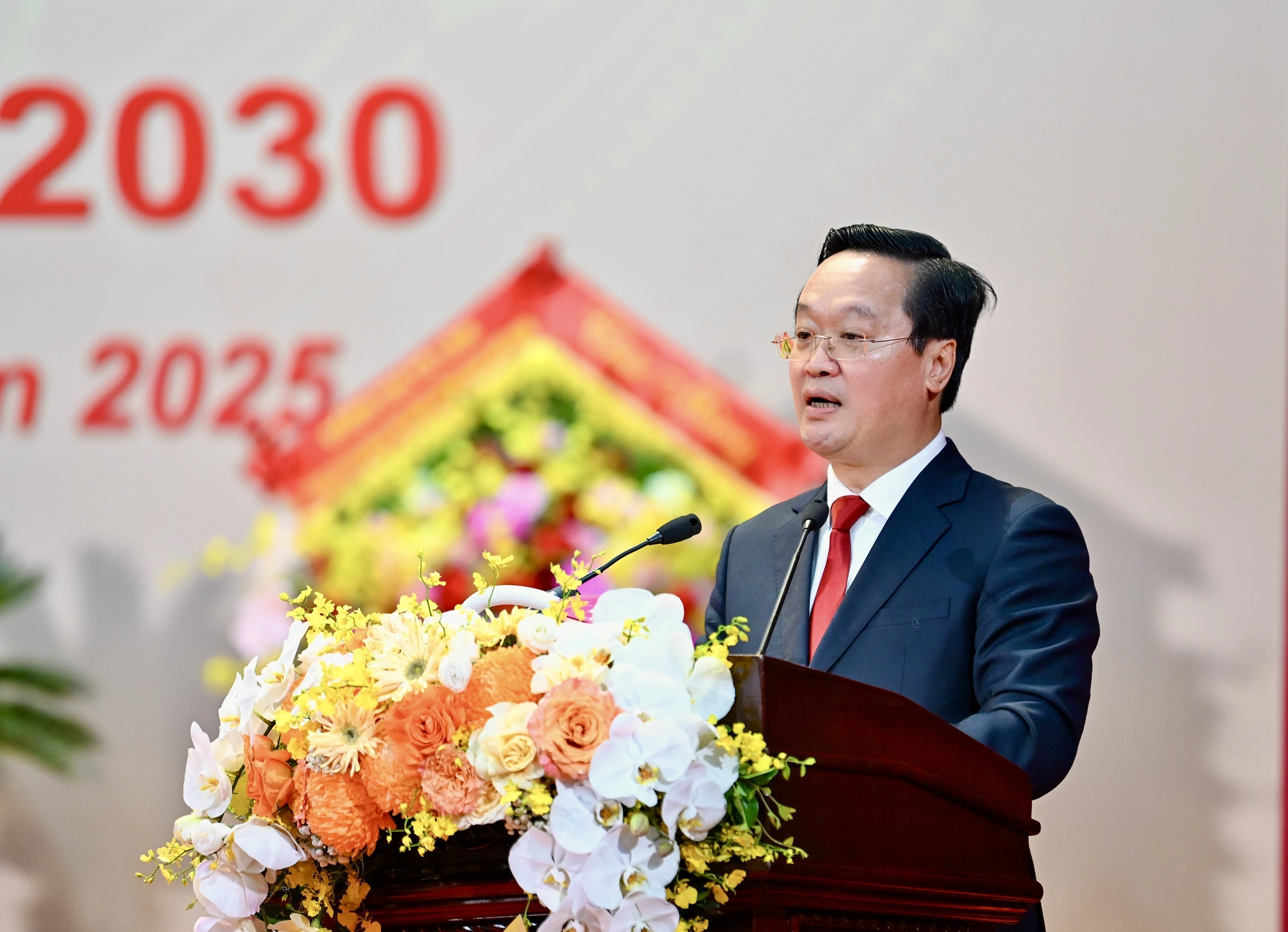 Nguyen Duc Trung, Secretary of the Nghe An provincial Party Committee for the 2025–2030 tenure. (Photo: VNA)